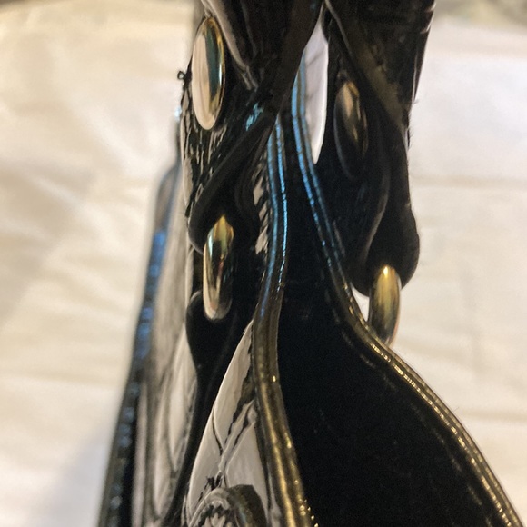 Bueno black pebbled satchel - Picture 6 of 11